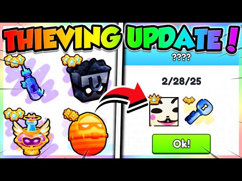 UNLOCKING EVERYTHING in PETS GO THIEVING UPDATE!! (Roblox)