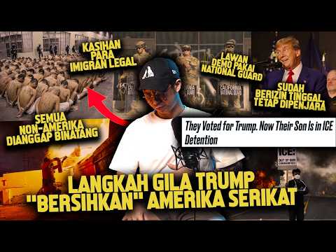 PERLAWANAN BESAR MELAWAN KEBIJAKAN GILA TRUMP, MAU HILANGKAN SEMUA IMIGRAN YANG LEGAL SEKALIPUN