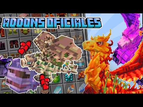 Dragones OFICIAL ADDON PARA Minecraft Bedrock Mods 1.20.60 MEJOR ADODN DE DRAGONES MINECRAFT PE