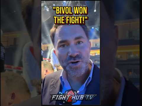 HEATED Eddie Hearn GOES OFF on controversial Decision for Beterbiev!