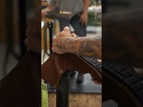 How we add heels on Western Packers at JK Boots @jkbootsusa