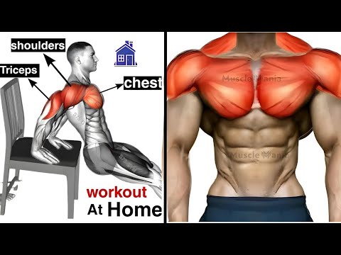 Top 3 Home Chest Exercises🏠