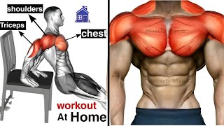 Top 3 Home Chest Exercises🏠