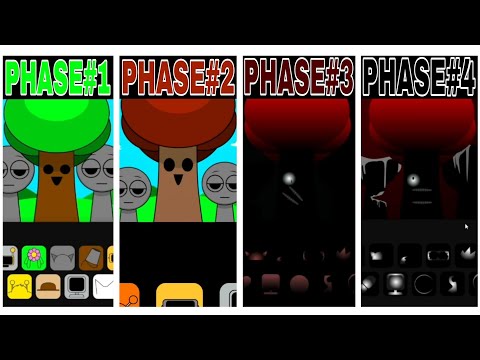 Phase 1 VS Phase 2 VS Phase 3 VS Phase 4 in Incredibox Sprunki!