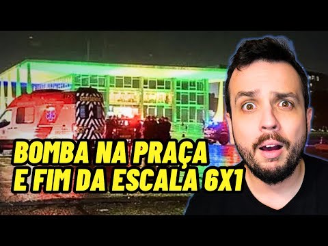 FIM DA ESCALA 6X1 E B0MB4 NA PRAÇA DOS 3 PODERES  - ROMINHO BRAGA