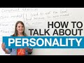 Understanding Personality Adjectives and Traits