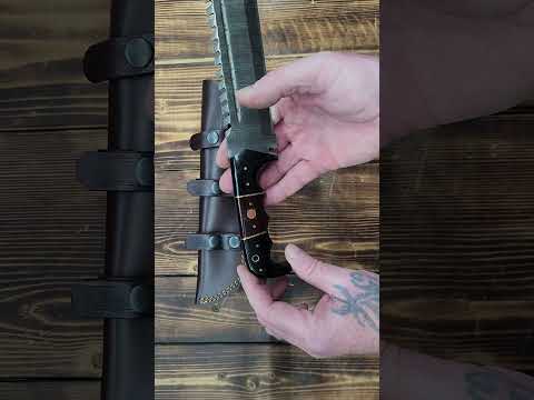 Voyager Vanguard: HANDMADE DAMASCUS Steel Hunting Fix Blade Knife Full Tang