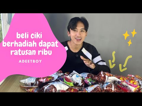 BELI MACAM MACAM CIKI BERHADIAH DAPAT UANG RATUSAN RIBU