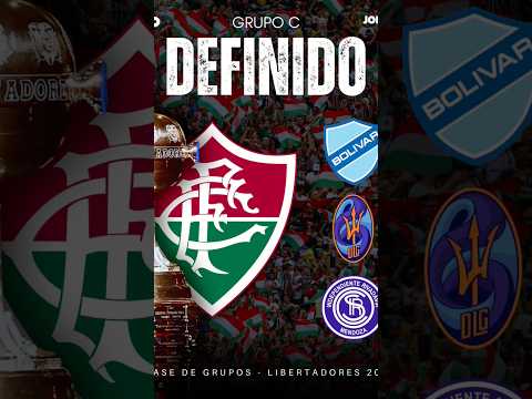 Fluminense enfrenta desafios em Grupo C da Libertadores 2026, com Bolívar, Deportivo Laguira e Independente Rivadávia