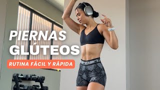 entrenamiento de piernas y glúteos completo