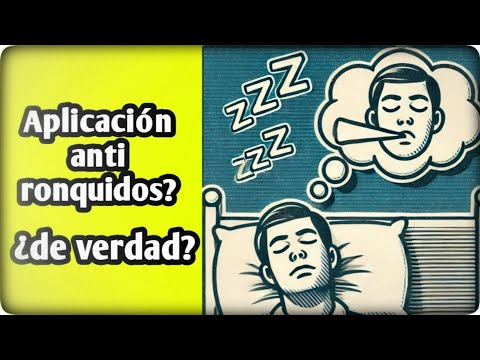 😂🤣 Aplicaciones absurdas para Android: ¿funciona la APP Anti-ronquidos? 🤣😂