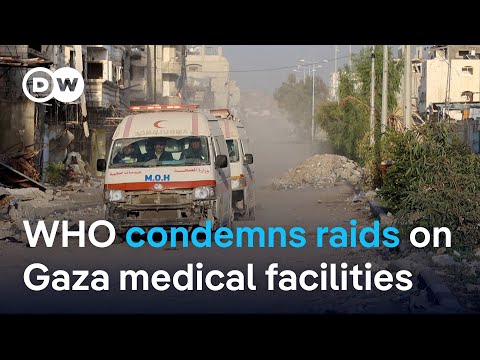 Israel raids last major hospital in northern Gaza, detains director | DW News