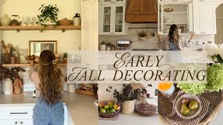 DECORATE WITH ME | Transitioning our Home into Early Fall 🍂