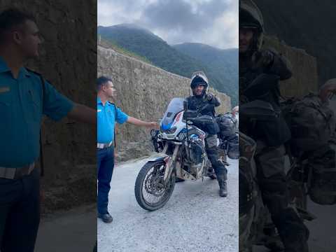 Tourist Misbehaving To Nepali Riders And Police 😡😡 #rider #nepalipolice #tourist