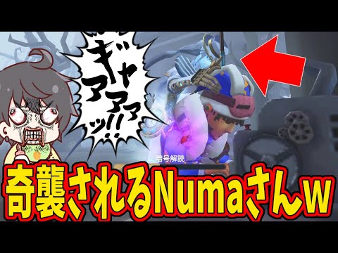 【第五人格】"また"白黒無常に奇襲されて大絶叫するNumaさんめっちゃ笑ったｗｗｗ【IdentityⅤ】【アイデンティティ5】