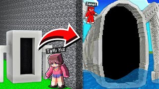 TATLI KIZI YAPI KAPIŞMASINDA SEA EATHER ile TROLLEDİM !! - Minecraft