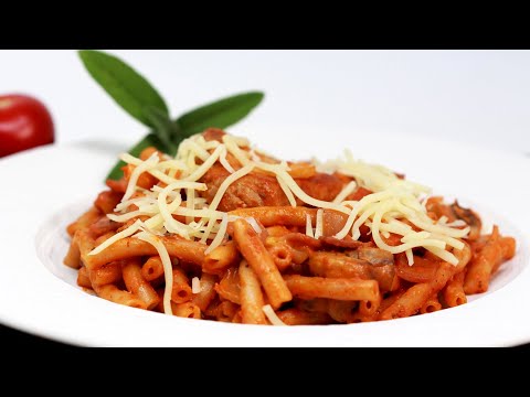 Mailänder SCHNITZELTOPF – Pasta trifft Schnitzelglück! 😋🍝