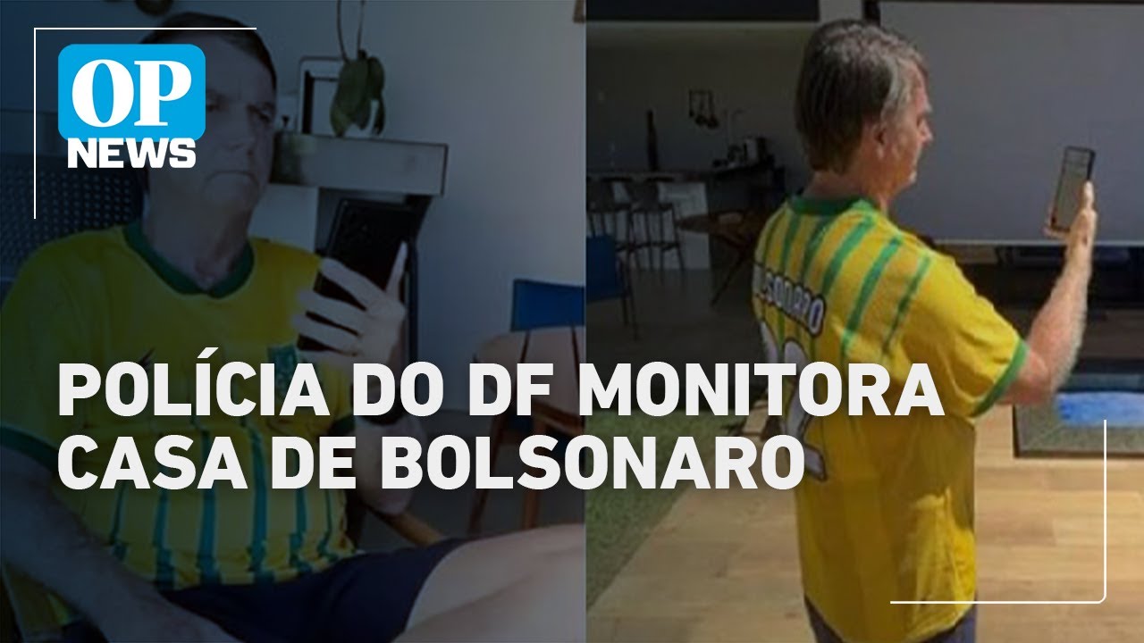 Policiais à paisana monitoram casa de Bolsonaro em Brasília | O POVO News