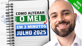 ✅ Como ALTERAR DADOS do MEI GRÁTIS (2025) ⭐️ CNAE, Endereço, Mudar Atividade etc… (FÁCIL e RÁPIDO)