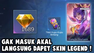 GILA LANGSUNG DAPET SKIN LEGEND DI RONDE KE 2 ! DROP RATENYA GAK MASUK AKAL !!