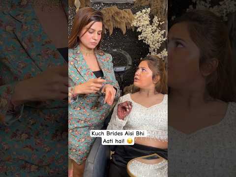 Aisi Brides se Bhot Darr Lagta hai Guys | Bridal Makeup | Yashika Makeovers #shorts #bridalmakeup