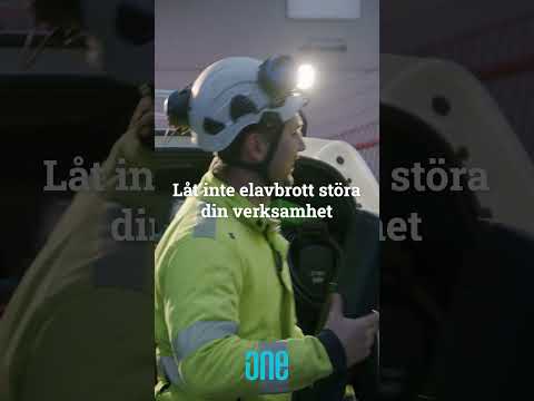 ONE Nordic - Låt inte elavbrott störa din verksamhet