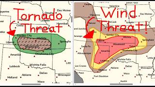 Severe Weather Likely Across the Plains Today; Tornado Threat in Kansas & Oklahoma!
