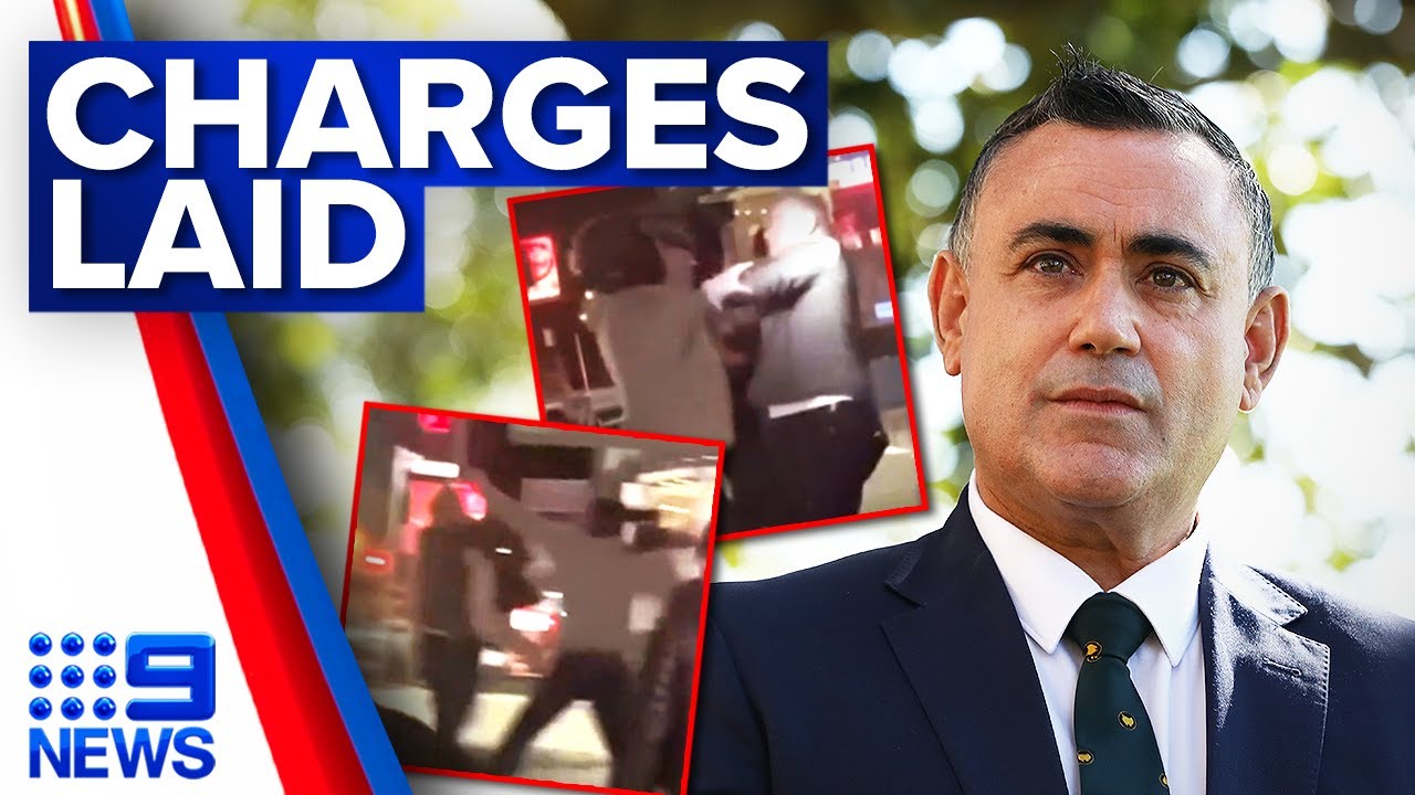 John Barilaro Charged with Assault after Sydney Cameraman Scuffle