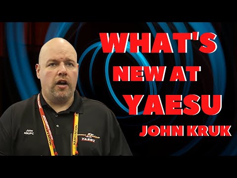 What is new at Yaesu, interview with John Kruk. #YTHF21