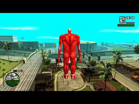 CJ GIGANTESCO EM LOS SANTOS! - BUGUEI O GTA SA COM ESSE MOD