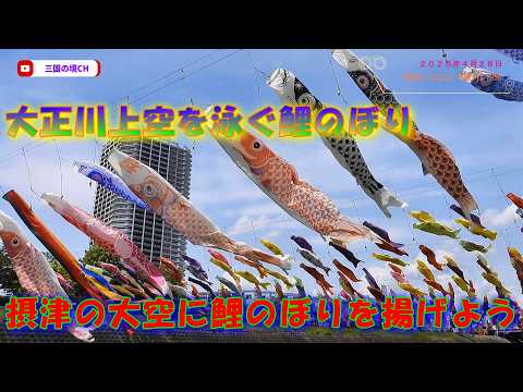 摂津の空に舞う鯉のぼり!2026年春の絶景イベント|2026年4月28日