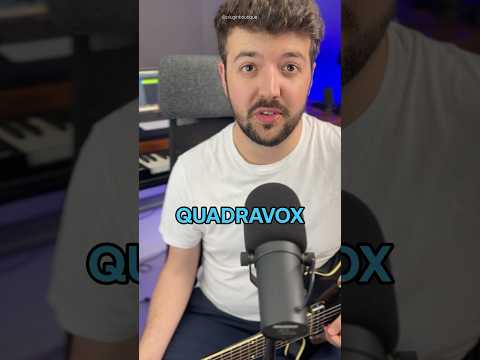 It’s not a synth, it’s Quadravox 🤯