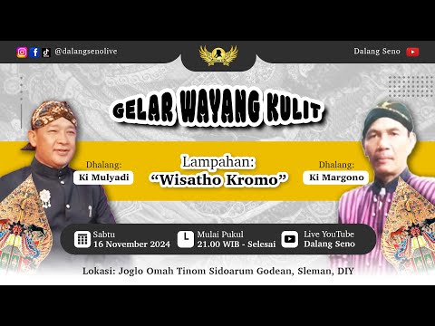 #LiveStreaming Wayang Kulit Ki Mulyadi  &  Ki Margono - WISATHO KROMO