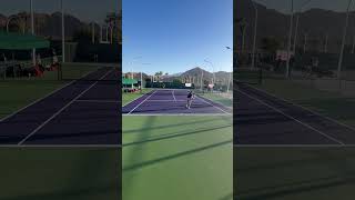 Sonego vs Berrettini Rally - Indian Wells 2025
