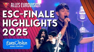 12 Punkte für Deutschland - und Österreich gewinnt | ESC-Highlights 2025 | Eurovision Song Contest