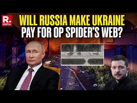 Russia's Response to Op Spider's Web Loading? Angry Zelenskyy Reacts to Kharkiv Strikes