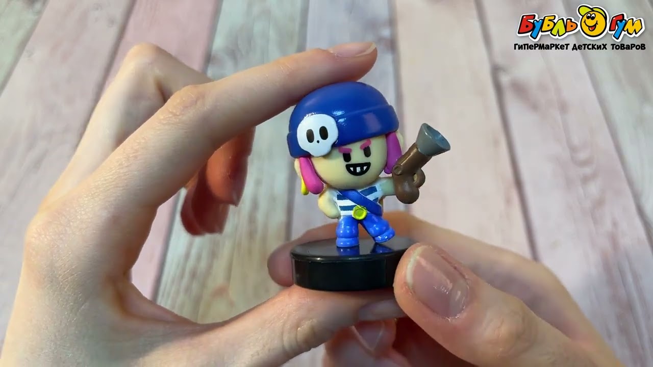Фигурка-штампик Brawl Stars с 4лет в ассортименте  - видео