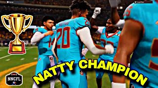 NNCFL College Football Playoff Recap Highlights: Congratulations To Evan FSU On Winning NATTY! 