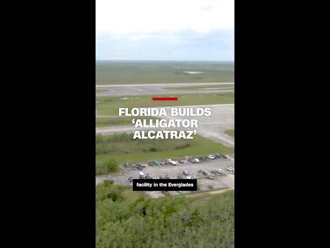Florida begins building ‘Alligator Alcatraz’ migrant detention center in the Everglades
