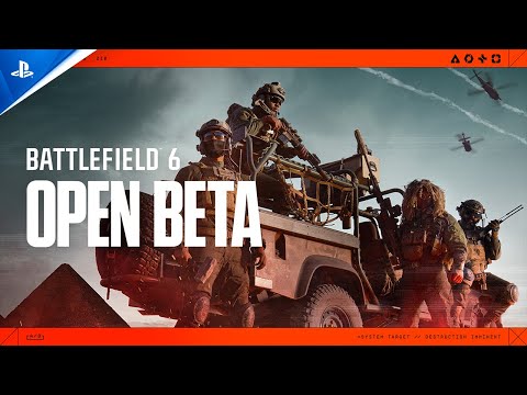 Battlefield 6 - Open Beta Trailer | PS5 Games