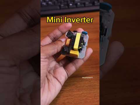 Mini Inverter। মিনি ইনভার্টার তৈরি DC12v to AC240v #shorts #short #ips#inverter#homemade #electronic