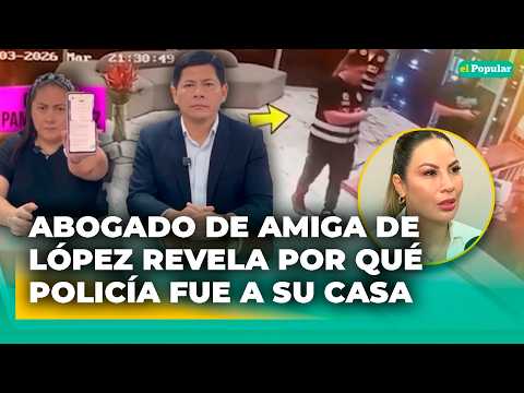 Abogado de Selene Cucat revela por qué la Policía llegó a casa de Pamela López #elpopular