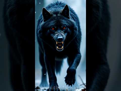 🐺F 🌙 Howl|#wolfsounds #relaxinwolf #wolfsong#wolf #scary#ai#aivideoshorts#shorts#shortsfeed#animals