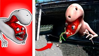 5 BRIDGE WORM, GUSANO MALDITO Captado y Visto en la Vida Real