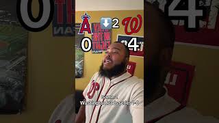 How Nats Fans Reacted To The Angels Series