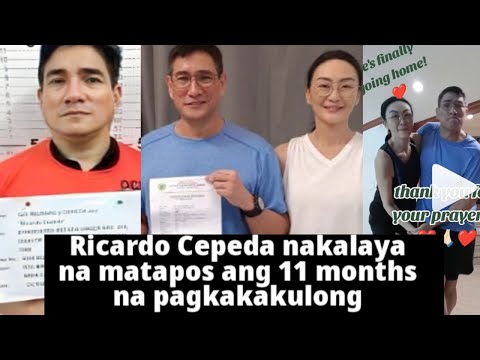 Ricardo Cepeda nakalaya na matapos ang 11 months na pagkakulong