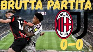 MILAN-JUVE: LO SCANDALO DELLO 0-0! PARTITA IMBARAZZANTE A SAN SIRO: È QUESTO IL CALCIO CHE VOGLIAMO?