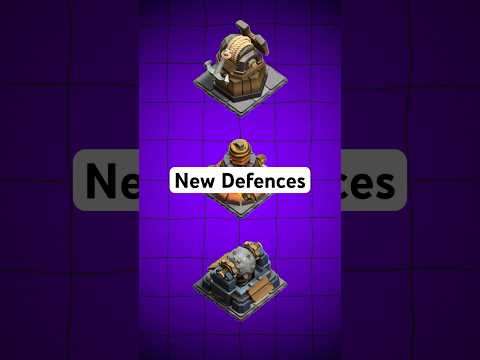 Clash of Clans🤯New Defences💥 #ClashOfClans #Gaming #rvtechtamil