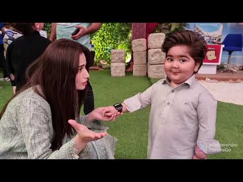 Cute Umar Shah Ki Pyare baaten | Sana Javed |