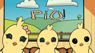 Los pollitos dicen pio pio pio 🐤🐥 Canción infantil - Peque Good - Canción de granja